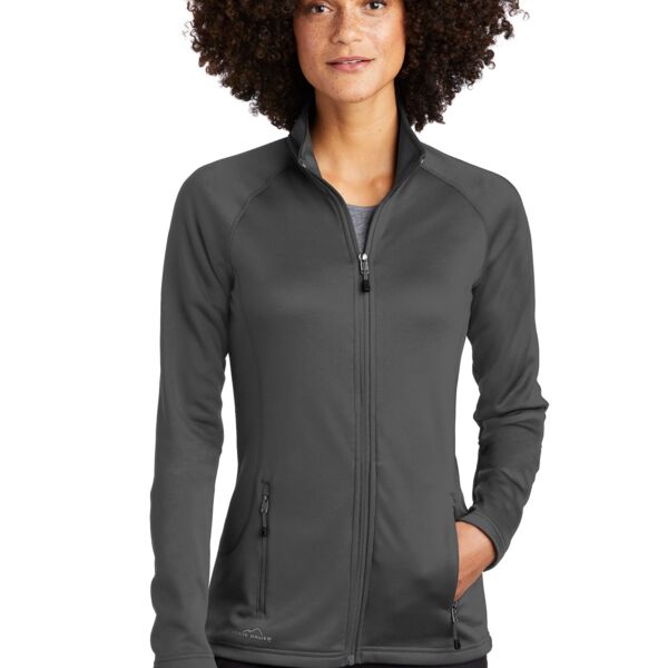 ® Ladies Smooth Fleece Base Layer Full Zip Thumbnail